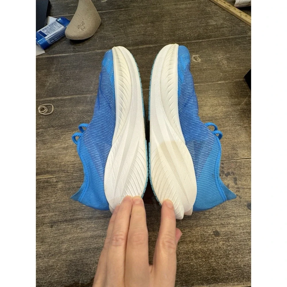 Hoka One One Mach X 2 Running Shoes Blue Men's Size 13D
